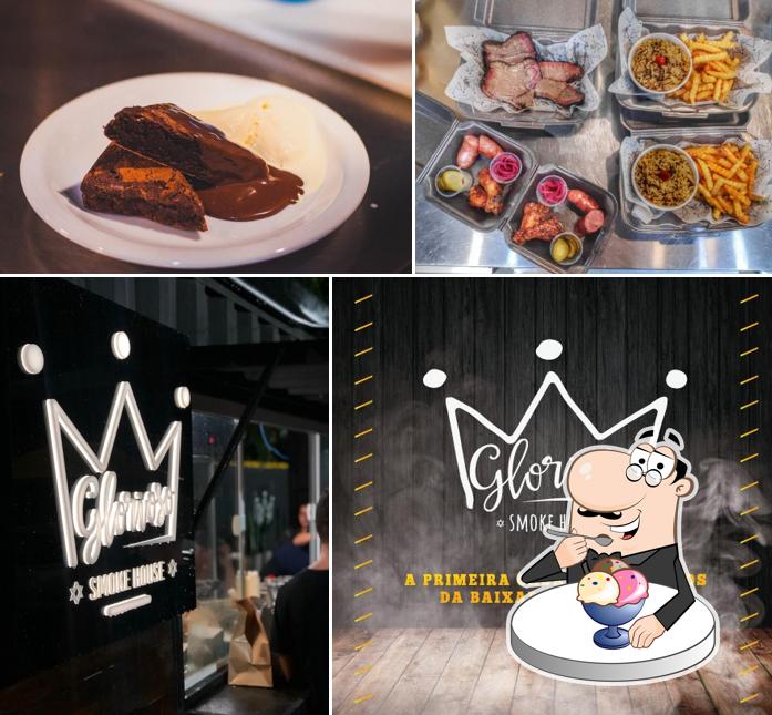 Glorioso Smoke House Hamburgueria oferece uma gama de sobremesas