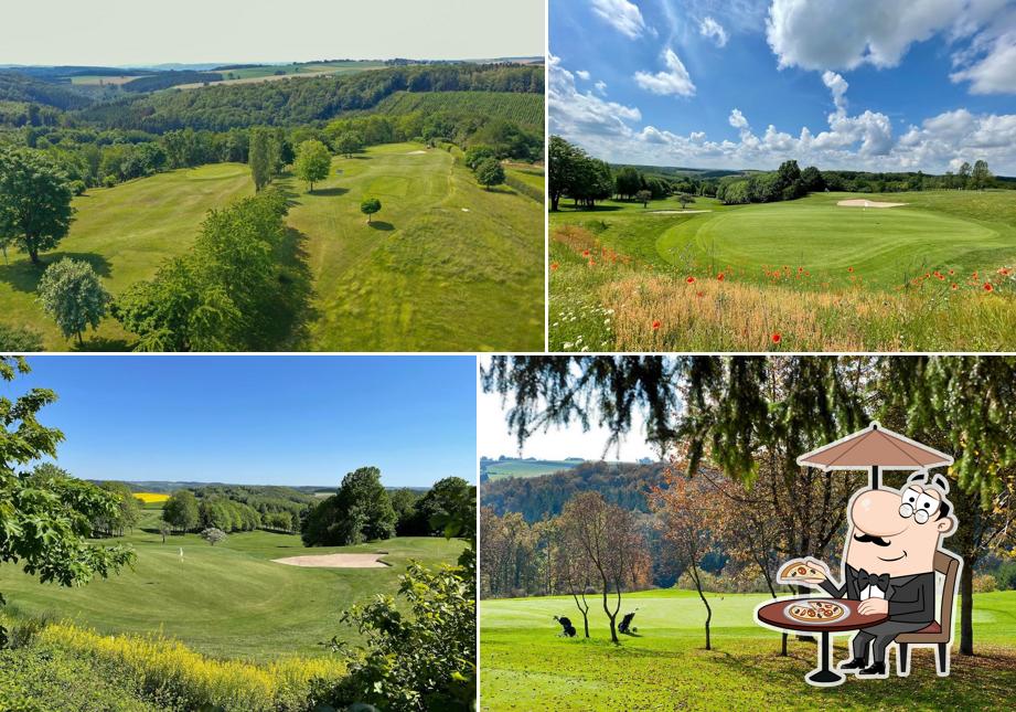 Jetez un coup d’œil à l'espace ouvert de Golf de Clervaux