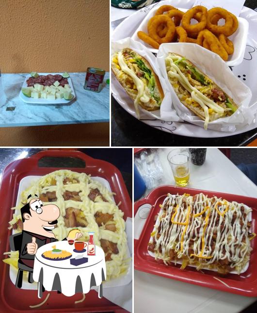 Prato de queijo em Magnífico Lanches