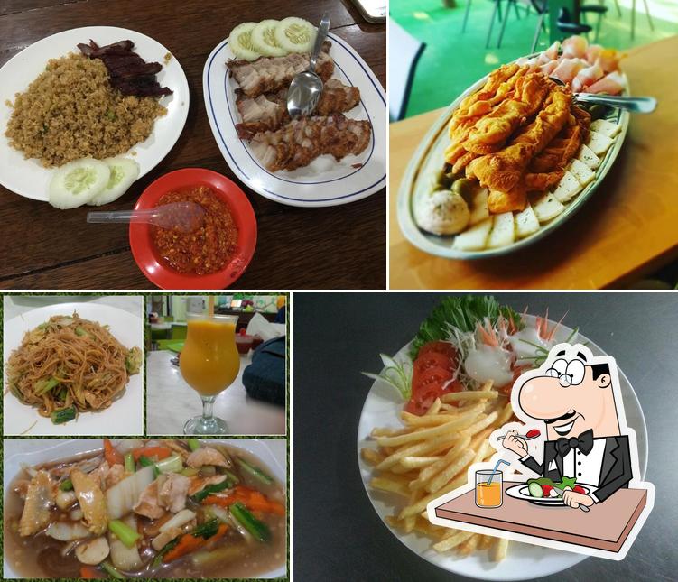 Meals at RM Green Garden Manado
