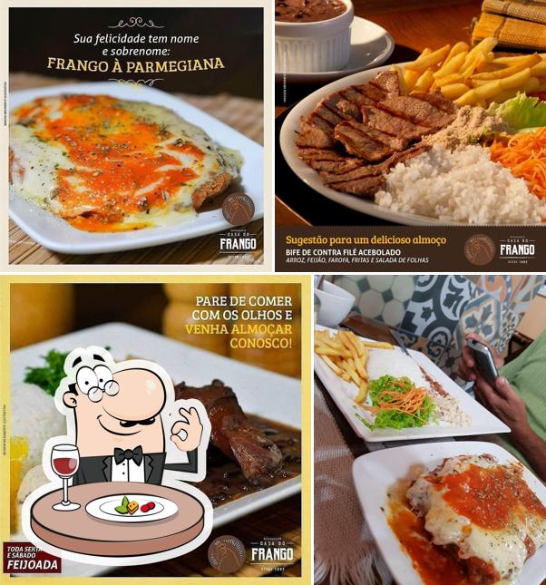Platos en Restaurante Casa do Frango