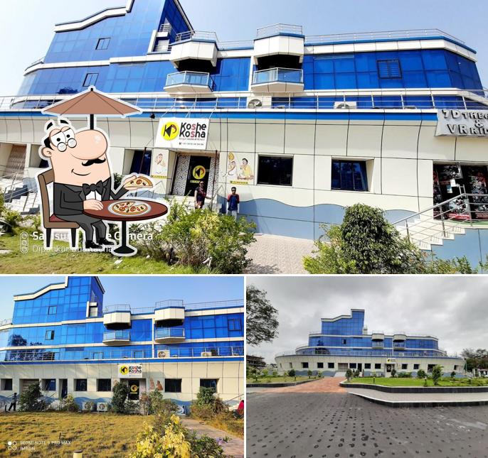Take a look at the outside part of Koshe Kosha, Digha (কষে কষা, দীঘা)