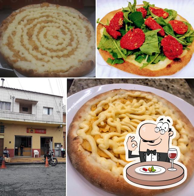 Comida em Pizzaria Romanni