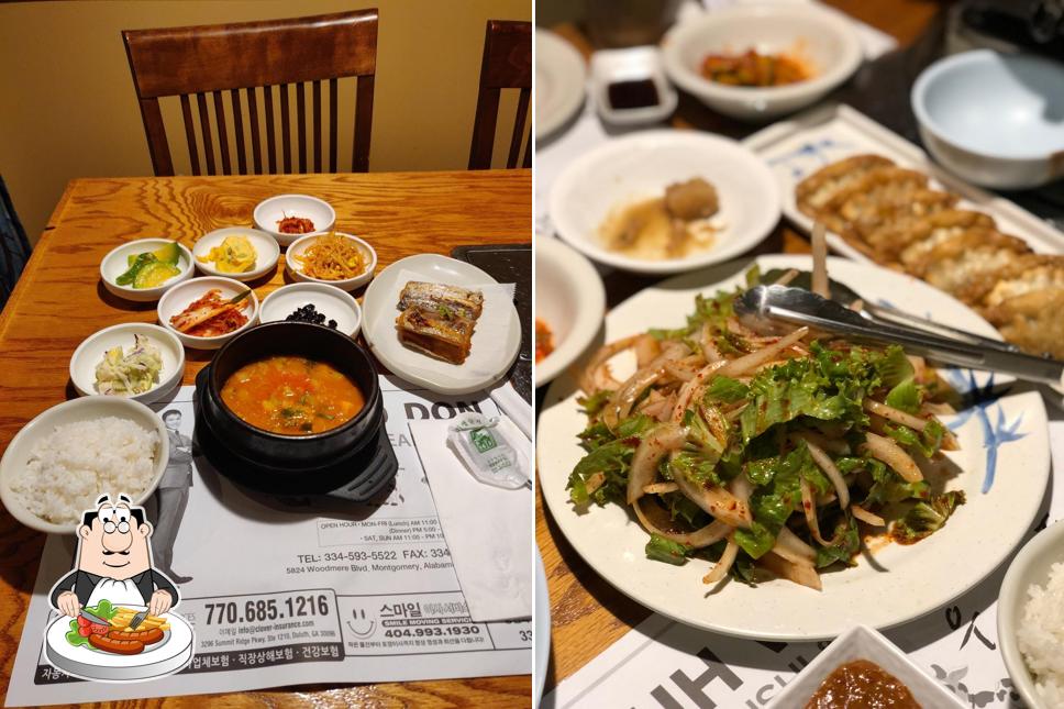 Meals at Fish & BBQ Korean Restaurant 회랑고기랑
