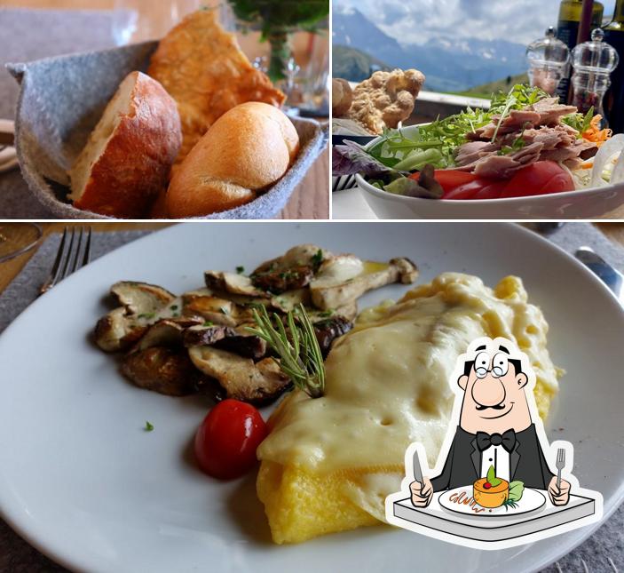 Cibo al Baita Sofie Hütte