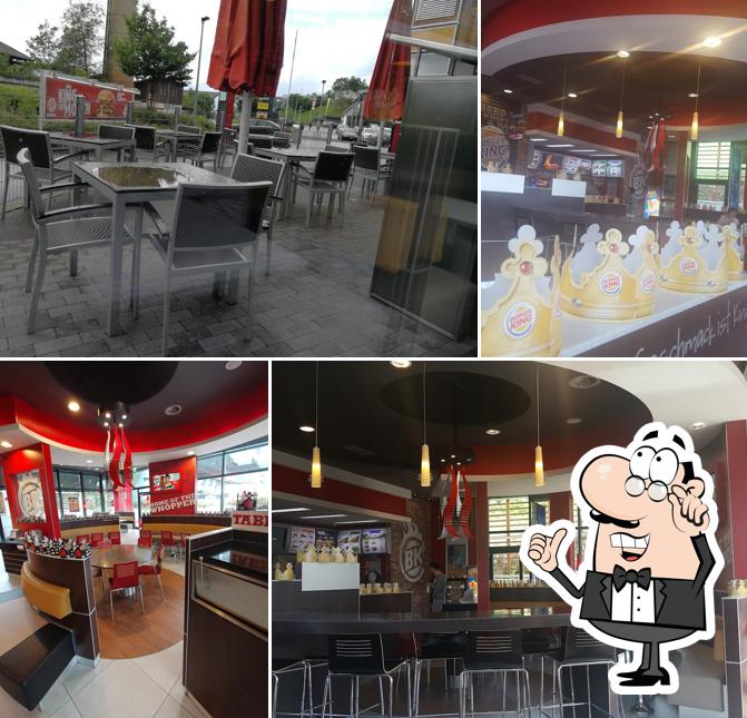 Dai un'occhiata agli interni di Burger King