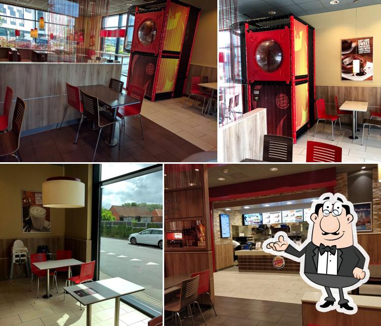 Découvrez l'intérieur de Burger King