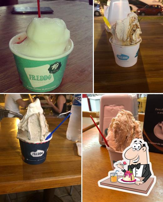 Não esqueça de experimentar uma sobremesa no Freddo Gelateria - Sete de Setembro