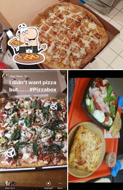 Попробуйте пиццу в "The Pizza Box"