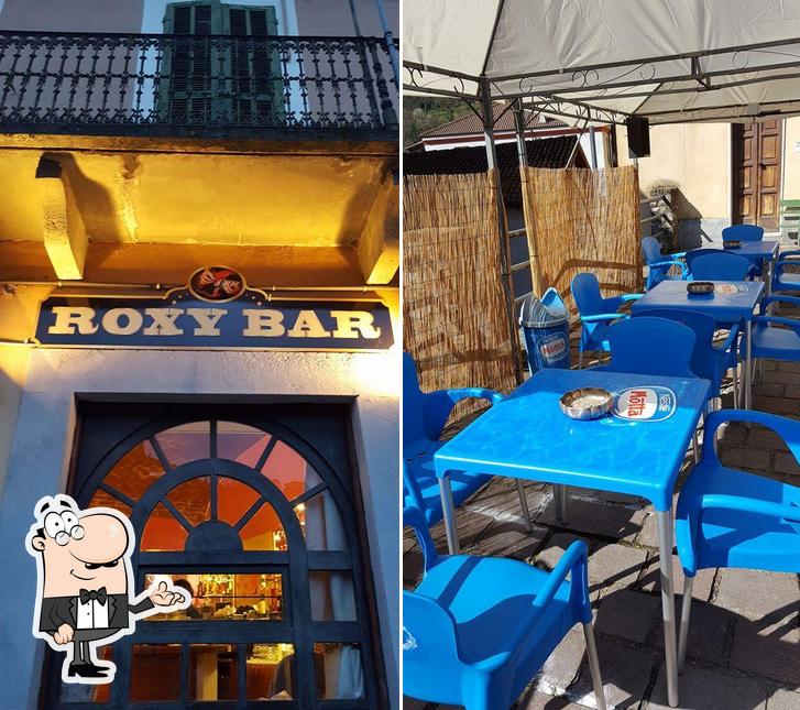 Gli interni di Roxy Bar