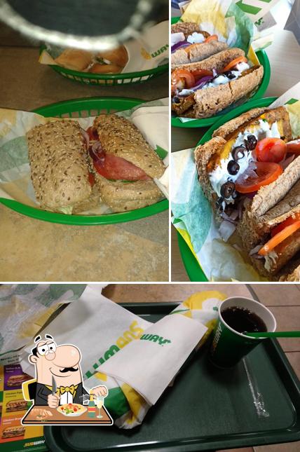 Nourriture à Subway