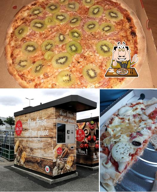 Distributeur pizzas (cuisson sur place)