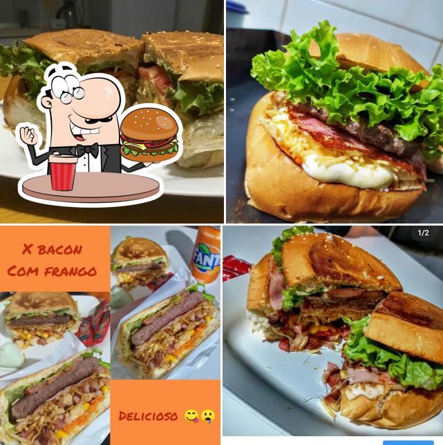 Os hambúrgueres do Vinicião Lanches Delivery irão saciar uma variedade de gostos