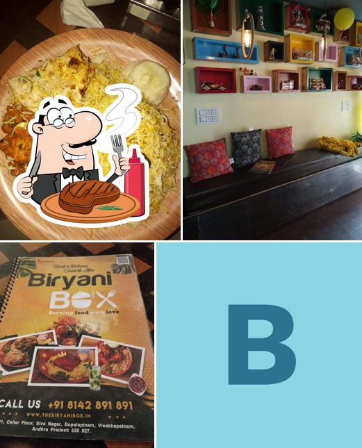Try out meat dishes at BIRYANI BOX