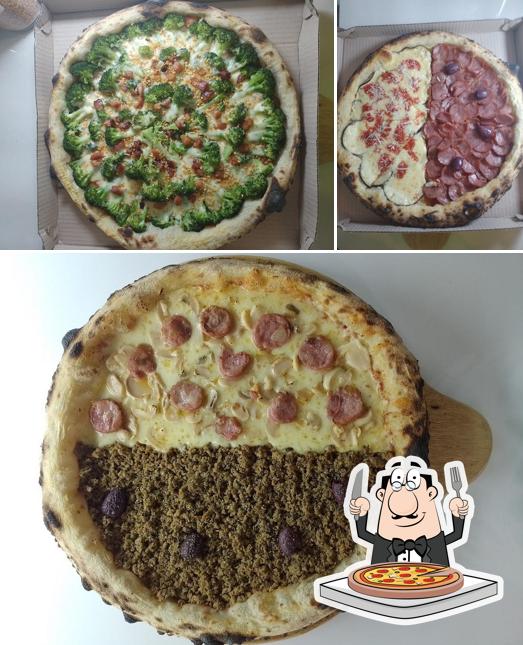 Peça pizza no Diletto Pizzeria
