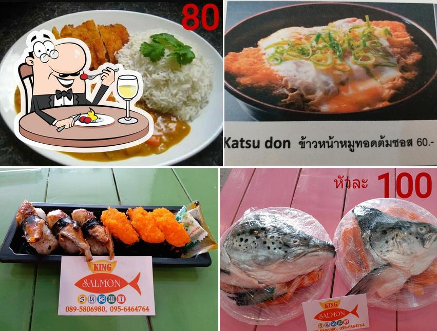 Meals at King Salmon Sushi