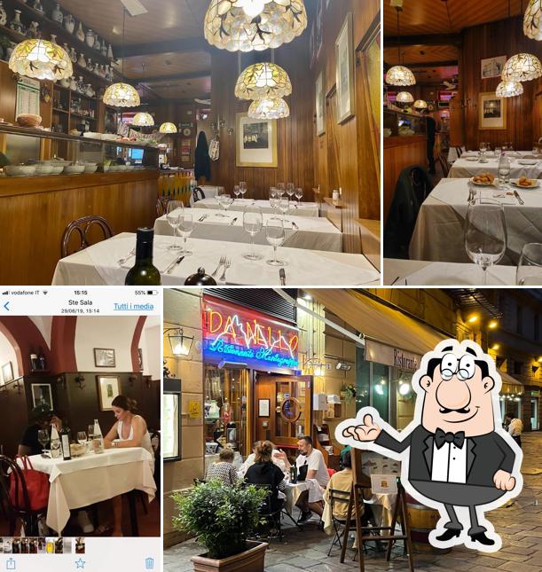 Gli interni di Ristorante da Nello al Montegrappa