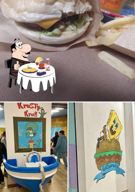 Concediti un bell'hamburger a Krusty Krab