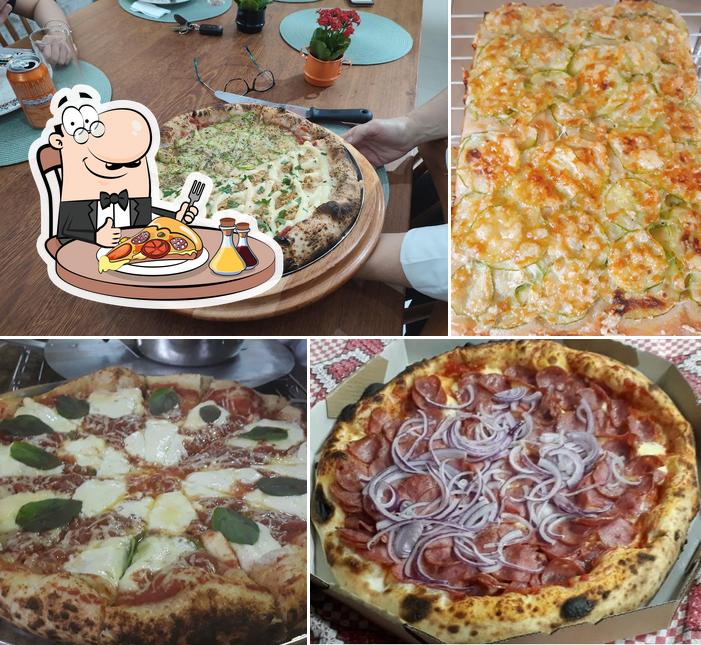 Escolha diversos variedades de pizza