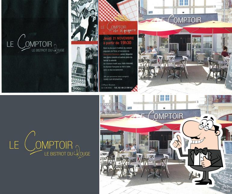 Voici une photo de Le Comptoir, Le Bistrot Des Planches