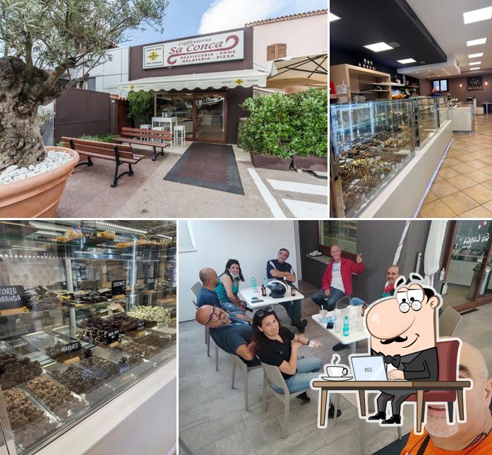 Siediti a un tavolo di Pasticceria Caffetteria Sa Conca