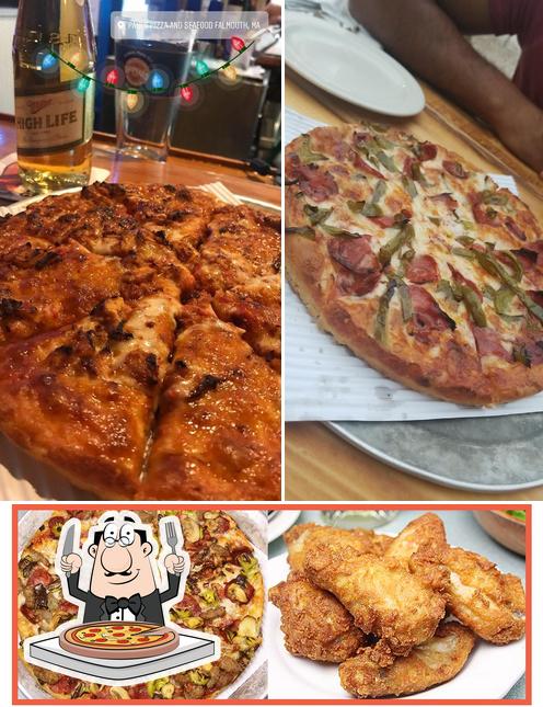 Get pizza at Paul's Pizza & Seafood