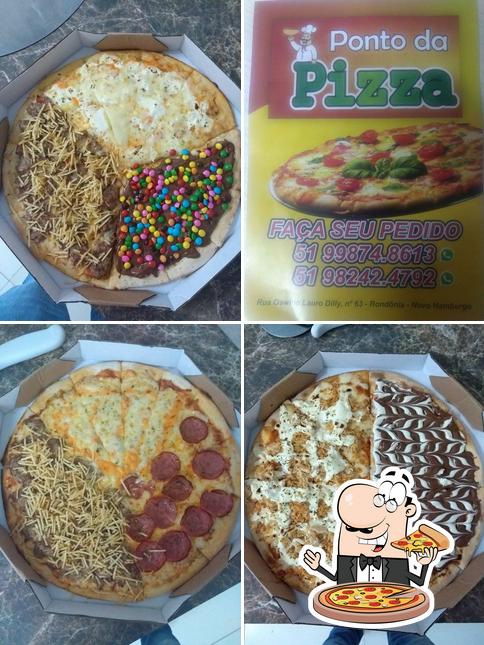 Consiga pizza no Ponto Da Pizza