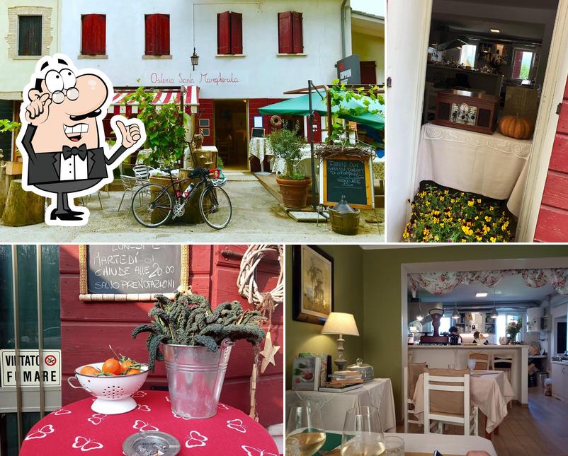 Gli interni di Antica Osteria Santa Margherita