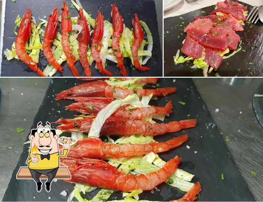 AL VICOLETTO Ristorantino Tipico serve un'ampia gamma di piatti di mare