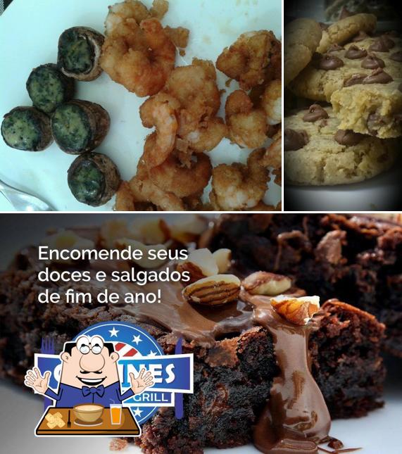 Comida em Godines Grill