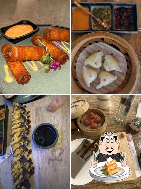 Spring rolls at Kyma