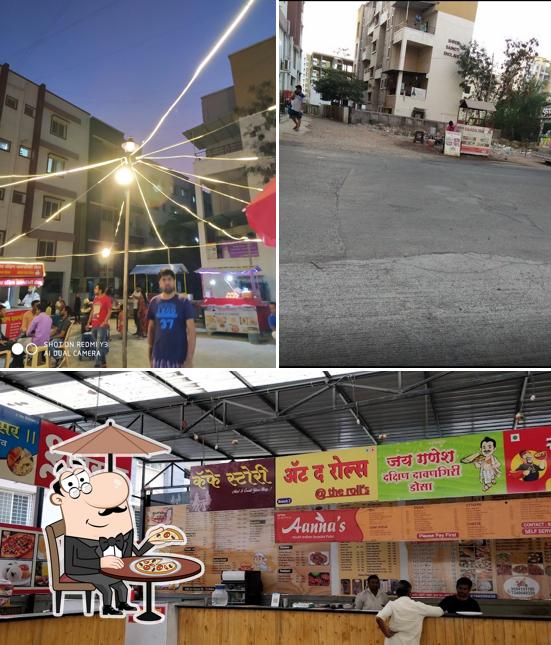 The image of Porwal Road Food Corner.. Indian fresh juice centre’s exterior and interior