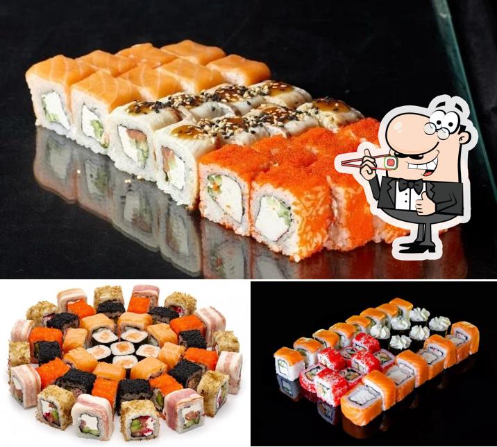 Les sushi sont disponibles à Royal Суши