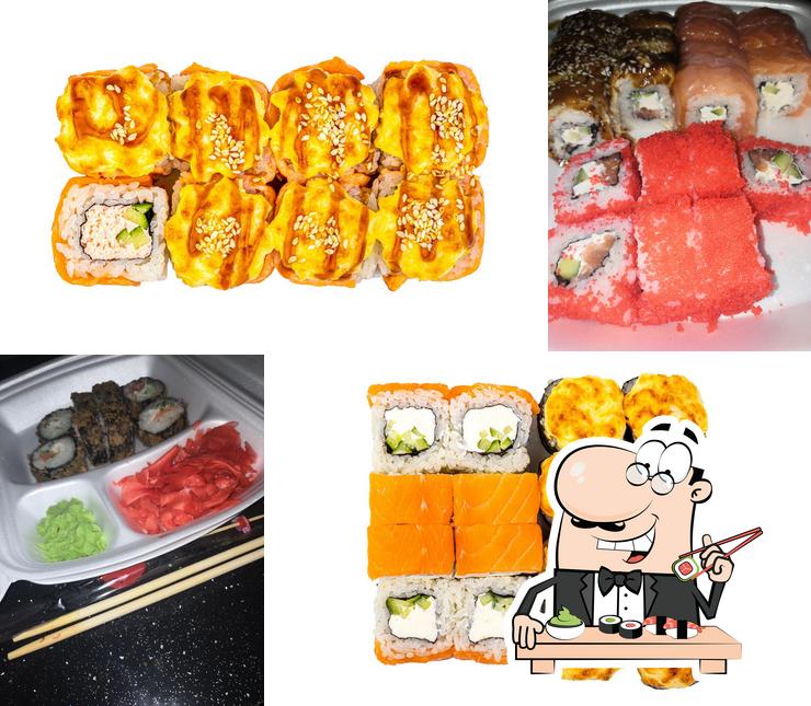 Les sushi sont disponibles à Fishka