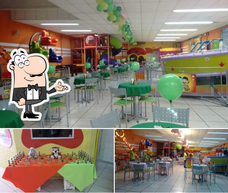 Veja imagens do interior do Buffet Infantil Nipo Kids