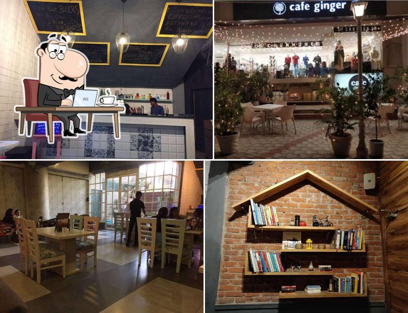 The interior of Cafe Ginger