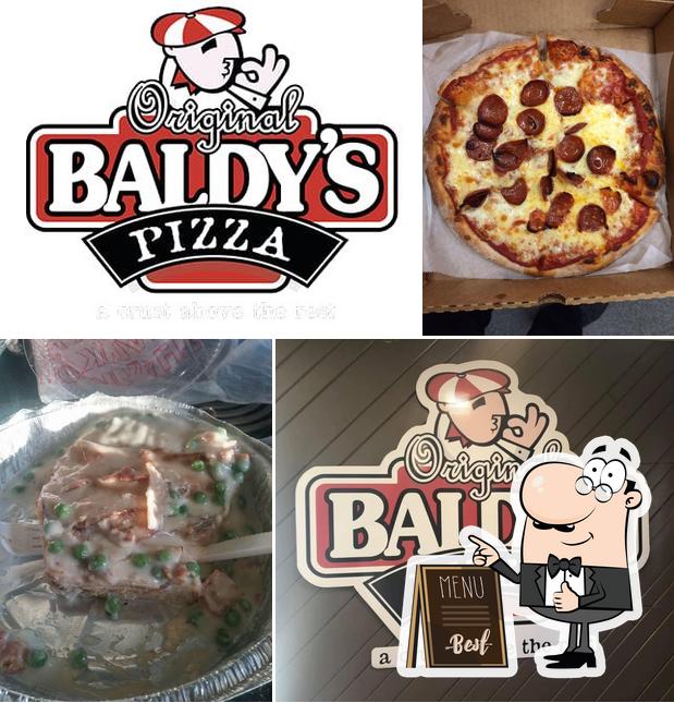 Здесь можно посмотреть снимок пиццерии "Baldy's Original Pizza"