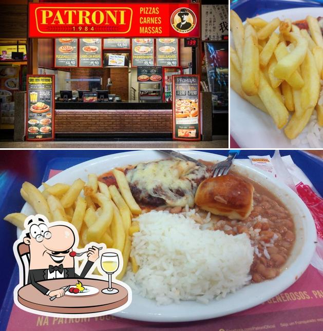 Comida em Patroni Pizza