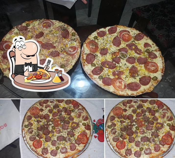 Peça pizza no Pizzaria Magalhães