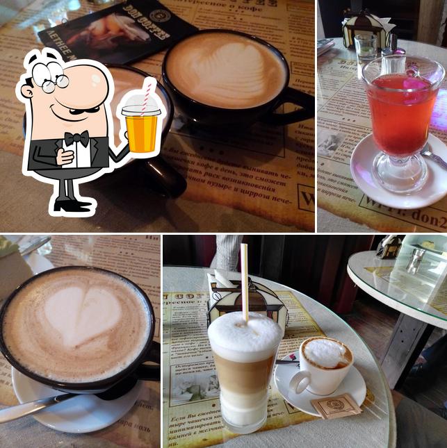 Enjoy a beverage at Don Coffee