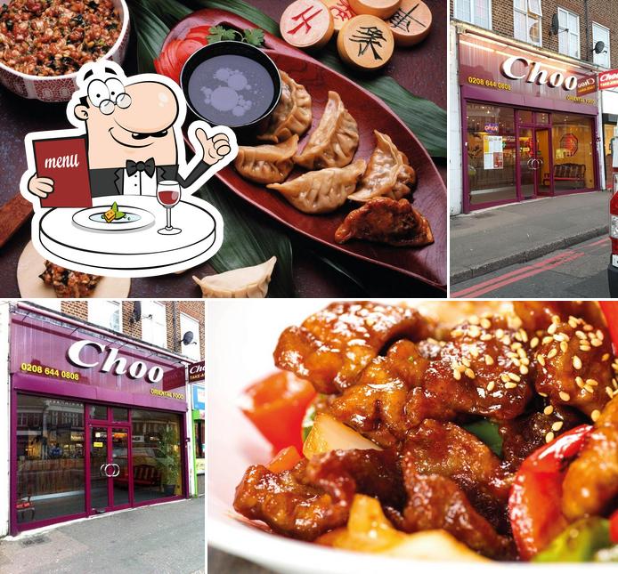 Еда в "Choo Chinese Takeaway"