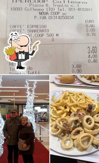 A Fior Fiore Caffè puoi assaggiare Un piatto di patatine
