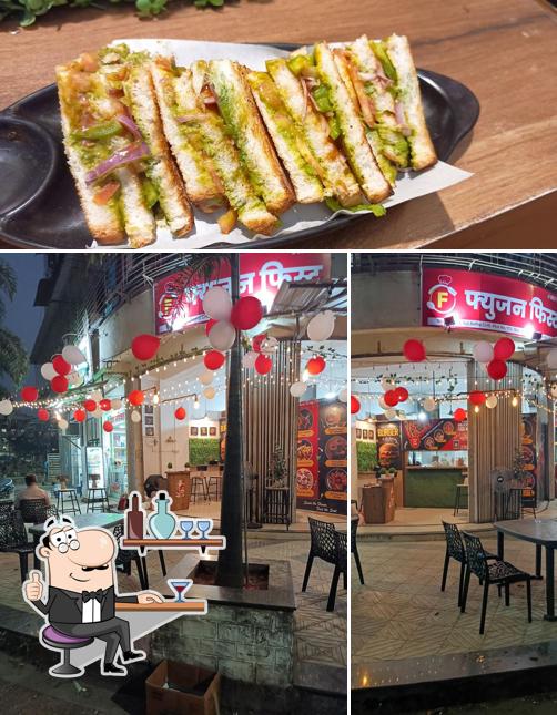 Fusion feast is distinguished by interior and food