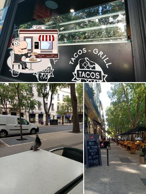 L'extérieur de Tacos Grill