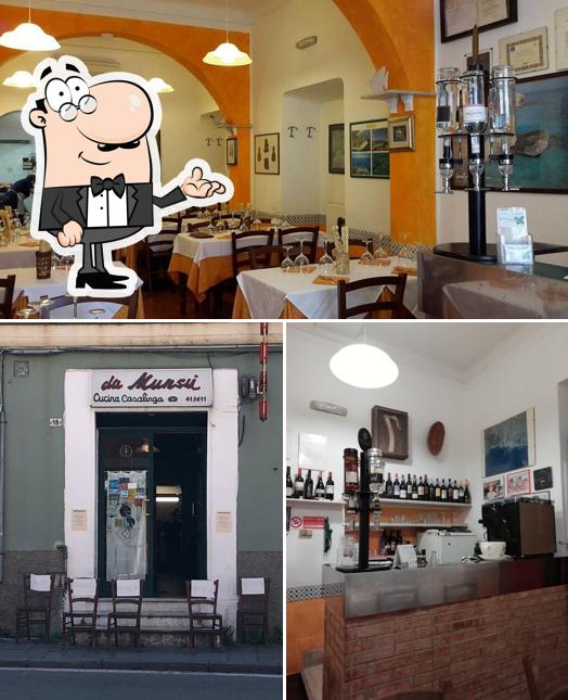 L'intérieur de Trattoria Munsù