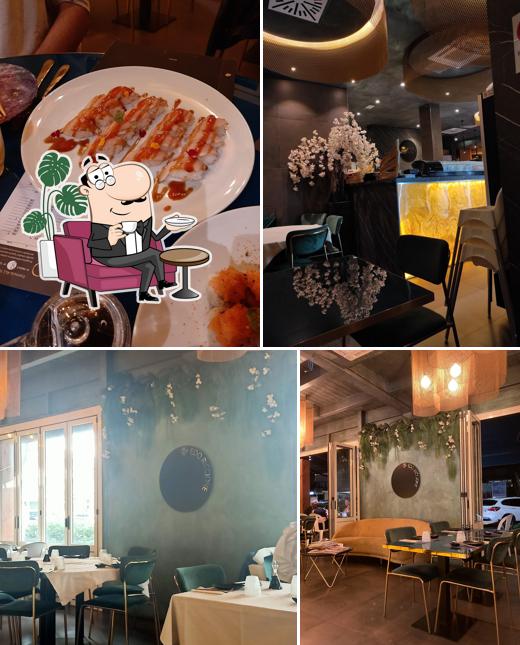 Gli interni di Edo Sushi Riccione