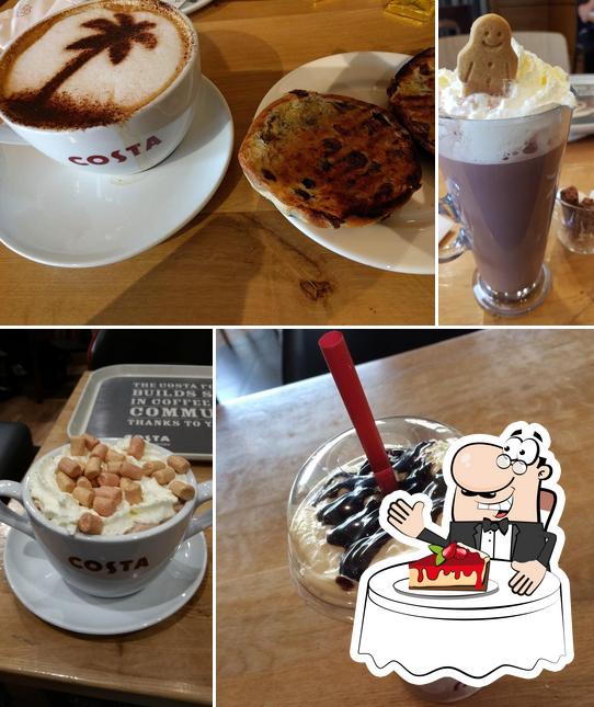 Costa Coffee, Drive Thru, Unit 5 Heron Way in Swansea Restaurant menu