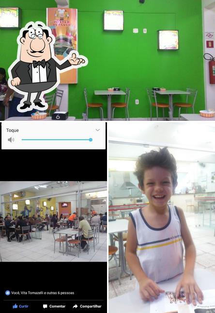 O interior do Mister Burguer