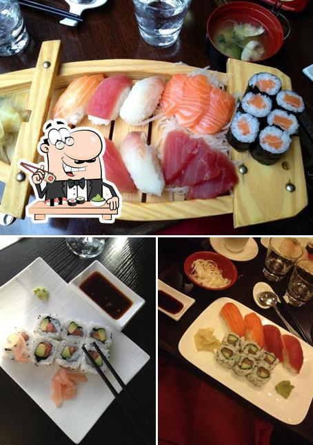 Commandez de nombreuses options de sushi