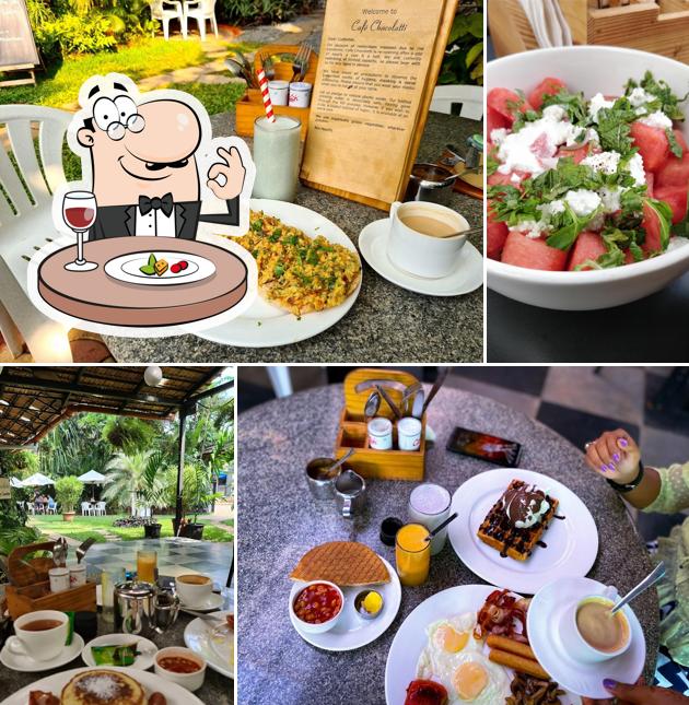 Food at Cafe Chocolatti